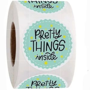 ♥️ 5x25 / 500 Thank You Stickers